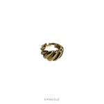 Croissant Ring 18 Goldplated